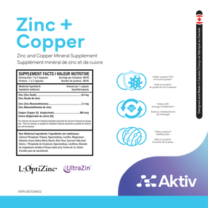 Zinc + Copper